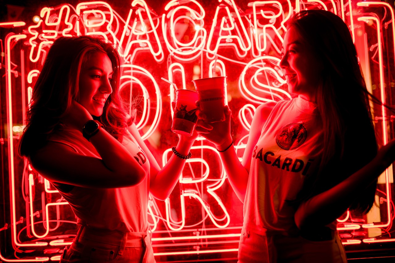 where the party at where the bacardi at