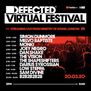 Defected Virtual Festival – Enjoy Live House Music Online | Siam2nite