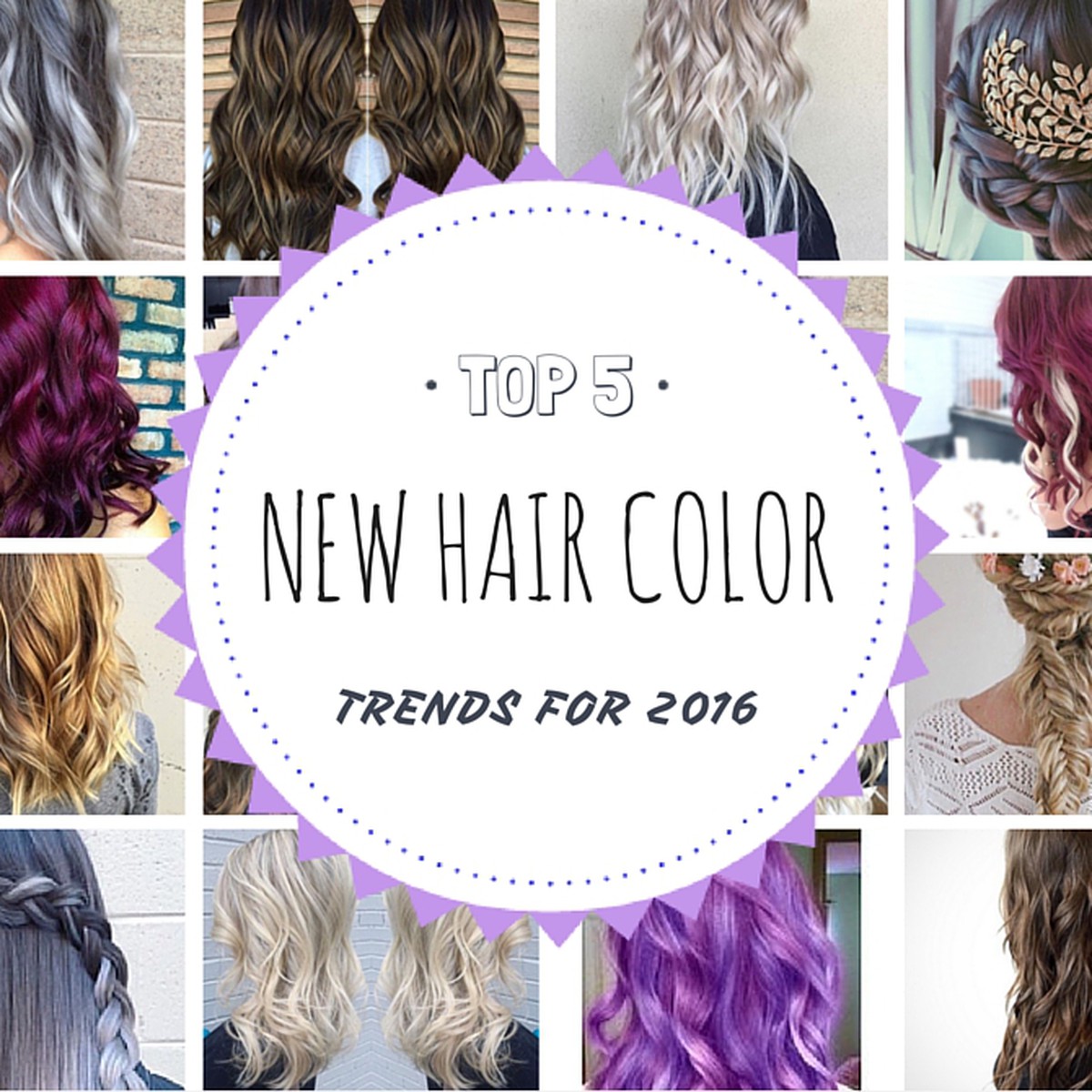 Top 5 New Hair Color Trends for 2016 | Siam2nite