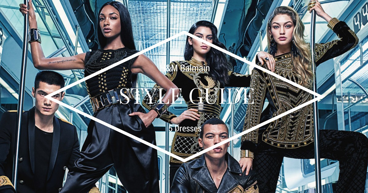 H&m x balmain clearance collection