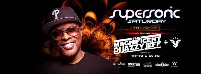 DJ Jazzy Jeff & MC Rhymefest at Cé La Vi | Siam2nite