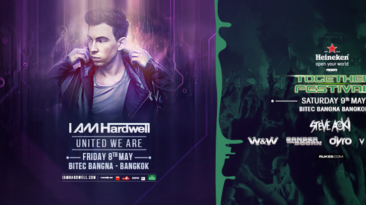 I Am Hardwell United We Are Bangkok Together Festival 15 Siam2nite